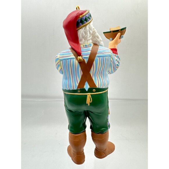 Hallmark Keepsake Collector Club Ornament Set Santa Elf Snowman 1999 Vintage - Picture 6 of 16
